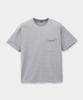 Kueo Low-Cut Regular Fit T-Shirt (Melange Gray)