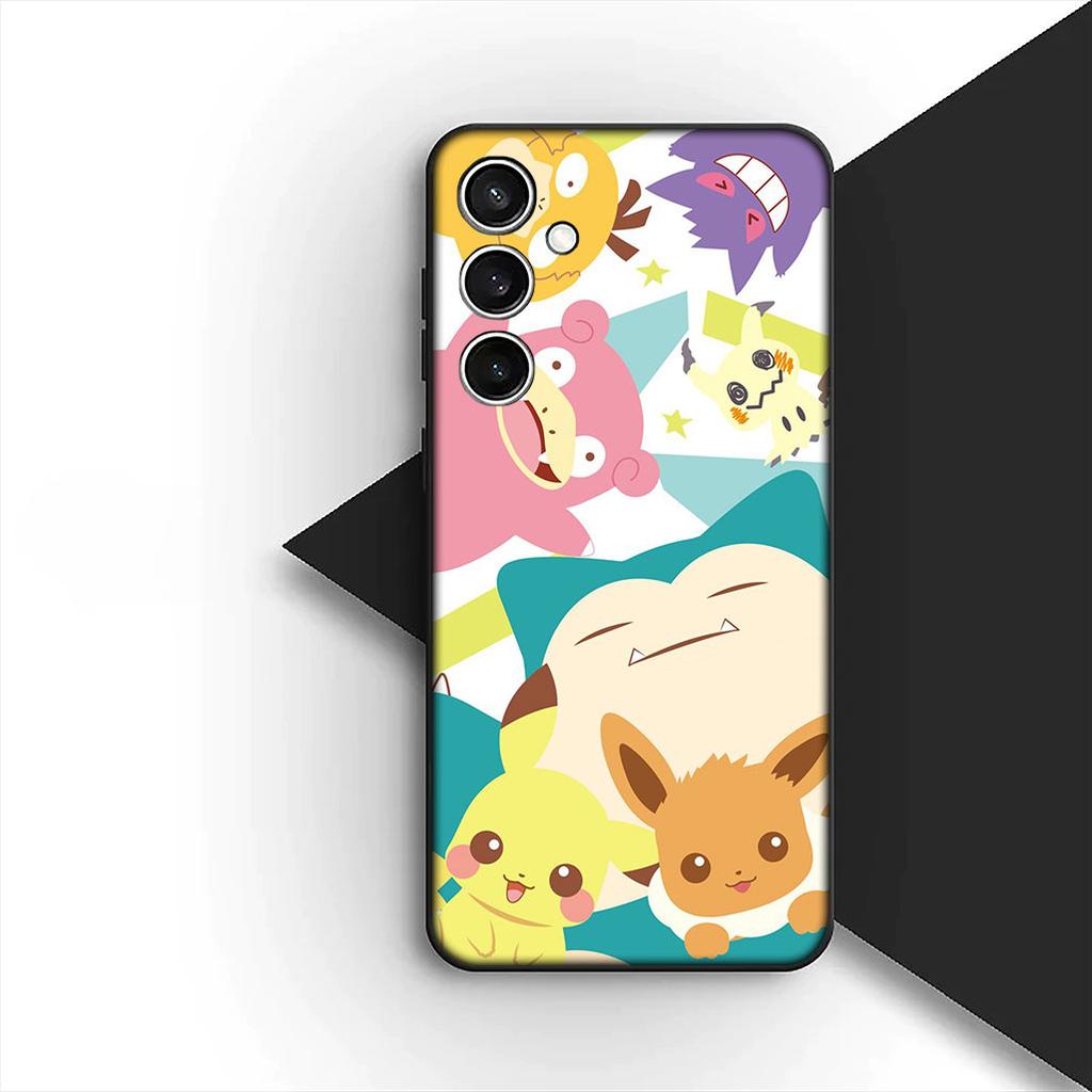 Casing for Xiaomi Redmi Note 12 11 10 A3 Pro 10A 10C 12C Note12 5G 4G Phone Cover Protective Case Cartoon P-Pokemons P-Pikachus