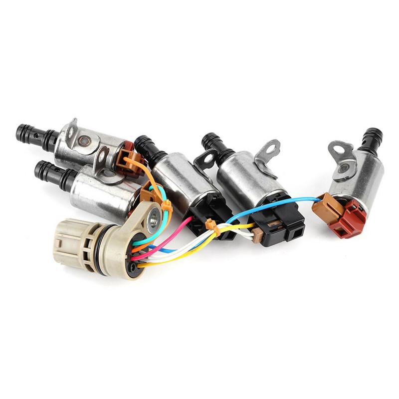 Automatikgetriebe Schaltsolenoid mit Kabelbaum für Honda Accord CR-V RSX 28360-PRP-003 28400-PRP-004 28500-PRP-004 Automatikgetriebe Teil