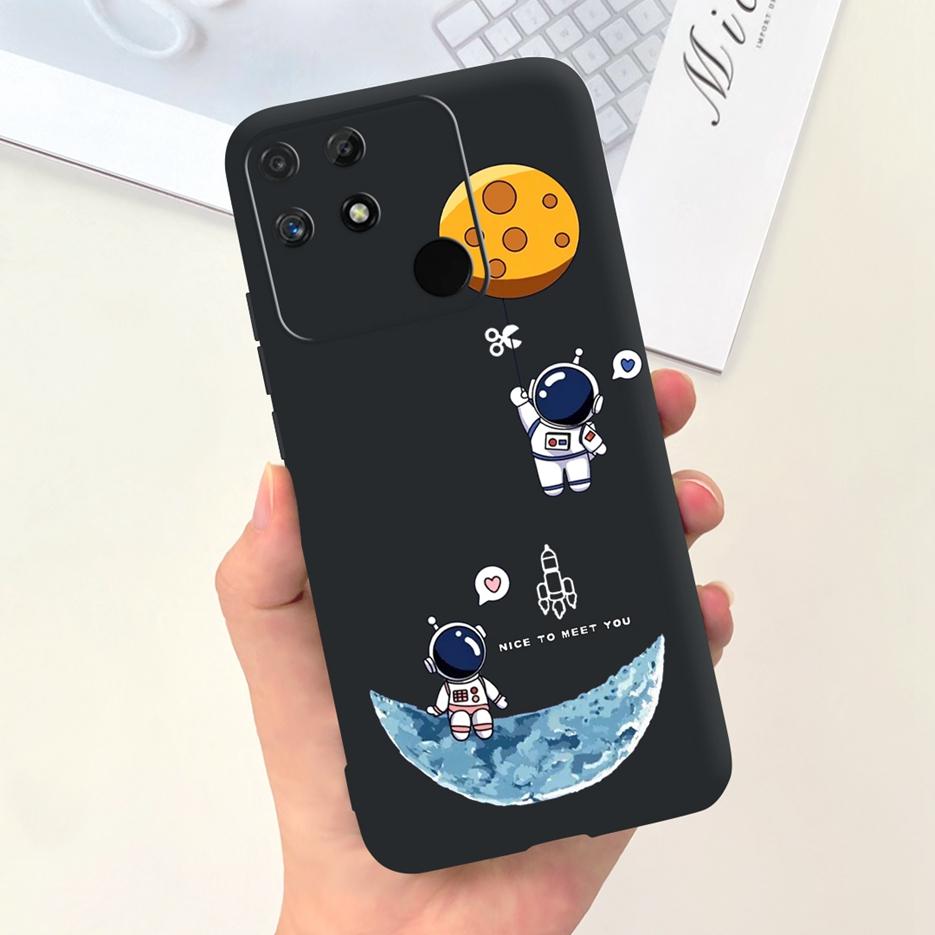 For Realme Narzo 50A Case RMX3430 Lovely Cartoon Cover Soft Silicone Phone Case For Realme Narzo 50i Narzo50A Prime Fundas Coque