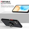 Clear Keysion Matte Phone Fashion Case For Honor X8 Transparent Shockproof Ring Stand Phone Back Cover For Huawei Honor X30i