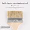 Soft Bristle Wool Brush - Non-Shedding Brush for Paint, Coating, Barbecue & Baking