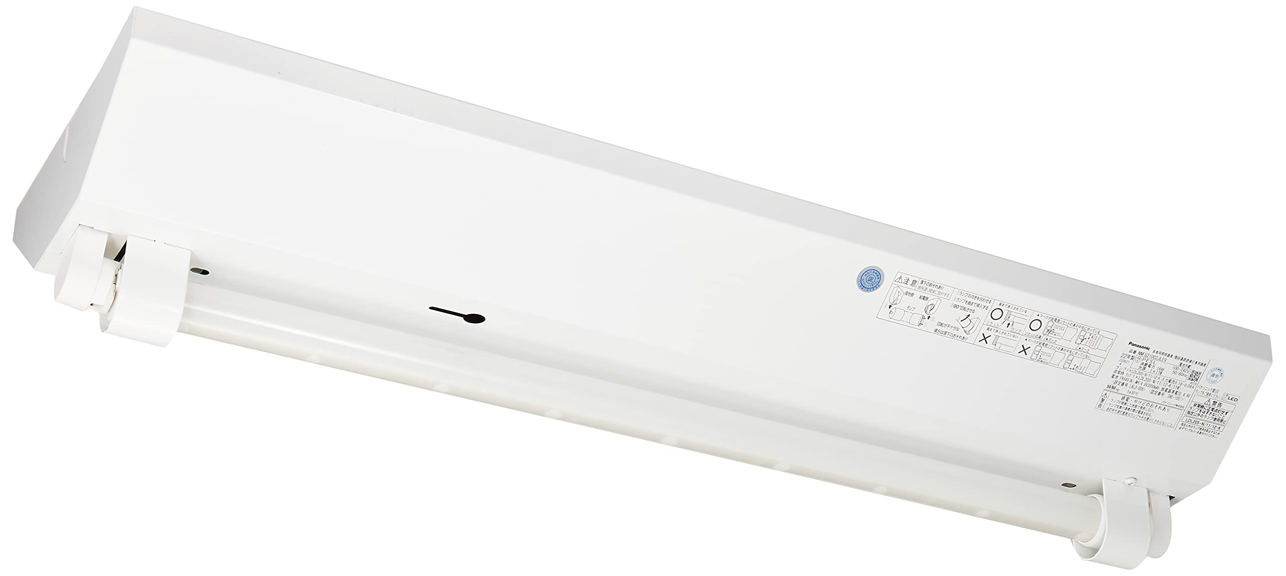 

Panasonic Emergency Lighting Fuji Single Daylight NNFG21002JLE9 Fixture, 1200lm, Style, Lamp, White,