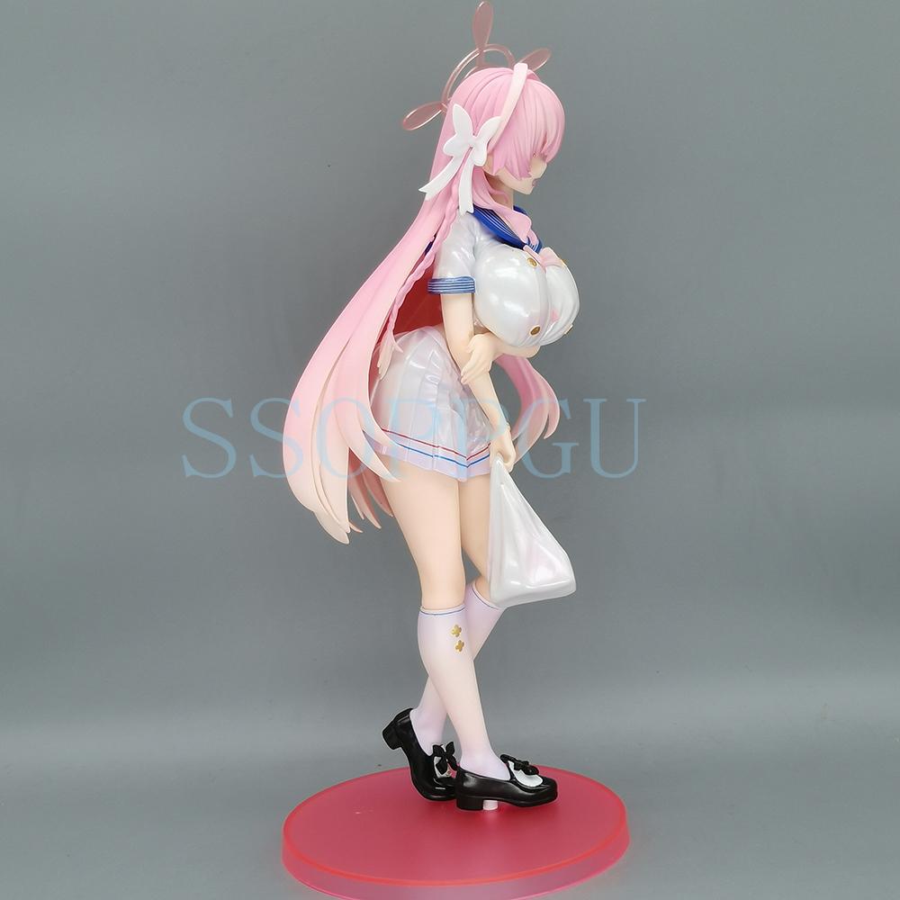 Epic-Works  Blue Archive Figure 1/7 Urawa Hanako Animation Girl Figure POLYVINYL CHLORIDE Action Miniature Figure 27cm Adult Collector-Worthy Game