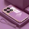 Fashion Plating Case For Xiaomi 15 14/13/T Pro Ultra POCO X7 X6 F6 M6 Pro 4G 5G Soft Slim Silicone Shockproof Phone Cover