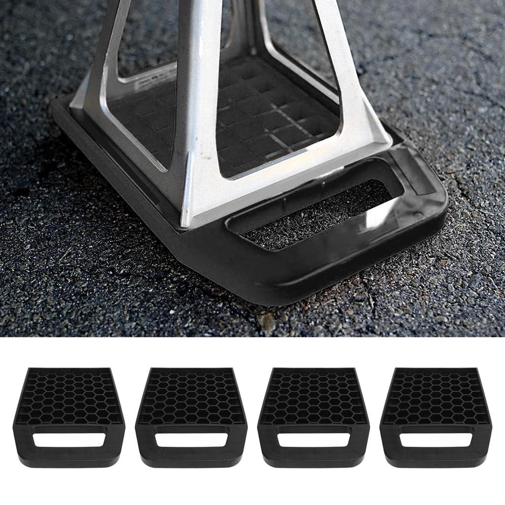 4PCS RV   Pad Prevent  s Sinking Anti Slip Wther Proof Leveling   Block for     Trailer