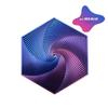 3D-gedrucktes fraktales Fidget-Hexagon 7 cm Tragbares Spielzeug Sensorisches Anti-Stress-Spielzeug Schreibtischornament Kinderspielzeug Visuelles Überraschungsspielzeug Spiel