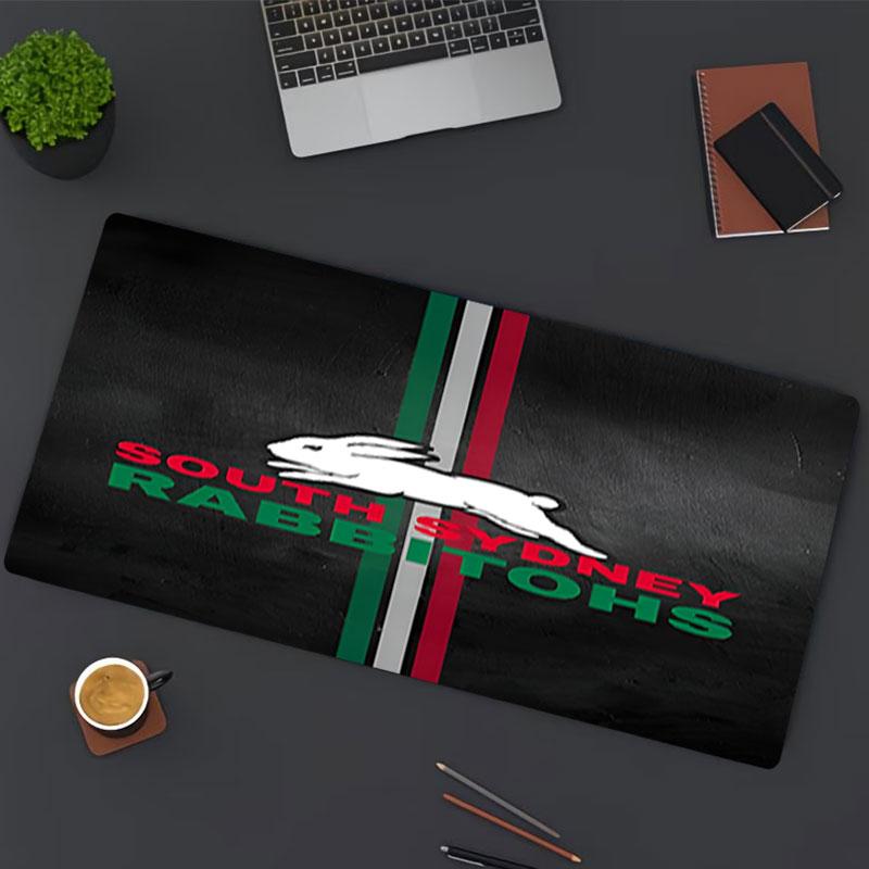 South Sydney Rabbitohs Print Mouse Pad, for Keyboard Pad Laptop PC Mat for Office Home Use, Desk Decor, Perfect Birthday Gift for Gamers