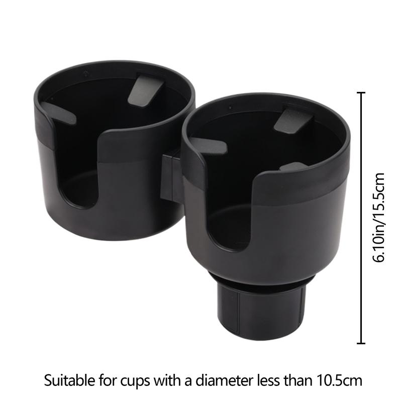 Adjustable Cup Holder For Car Cup Holder Adapter Extender Cup Holder Extender 2 In 1 Water Bottle Holder Drink Holder With