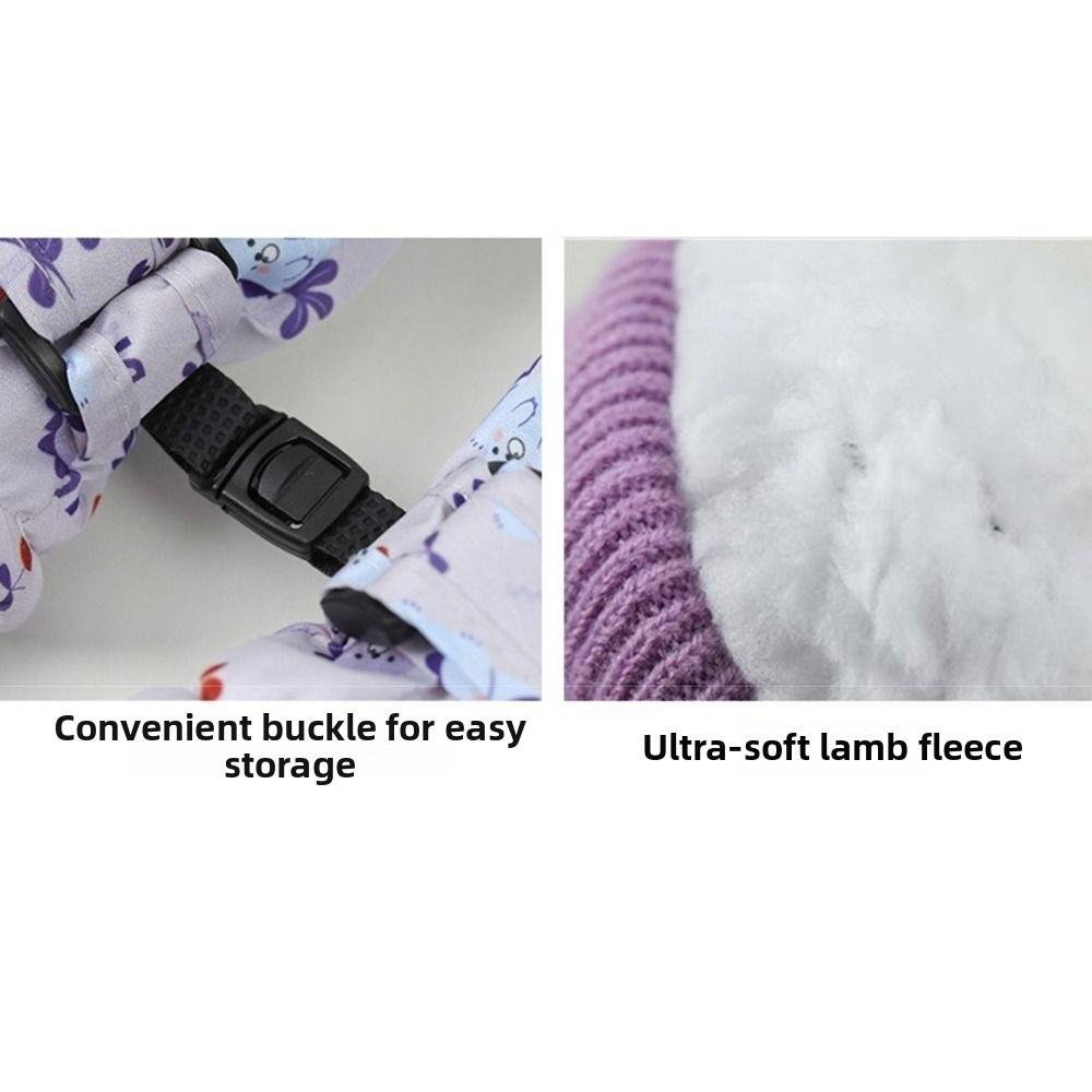 Thickened Kids Winter Gloves Waterproof Warm Mittens Stylish Children Ski Gloves  Boys & Girls