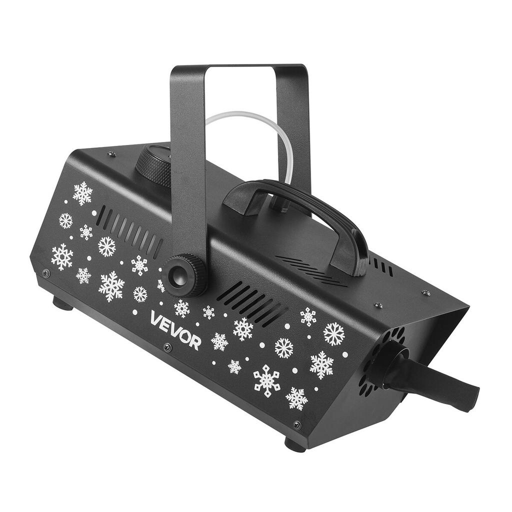 Snow Machine, Powerful 650W Handheld/Hanging Fake Snow Maker, Snowflake Making Machine with Portable Handle, Outdoor & Indoor Artificial Snowflake