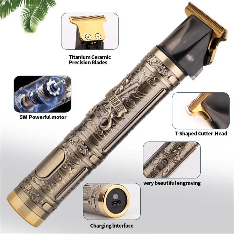 Hair Clipper Three Speed Regulation Smooth Head Electric Push Oil Head Electric Push Hair Salon Shaver Hair Clipper