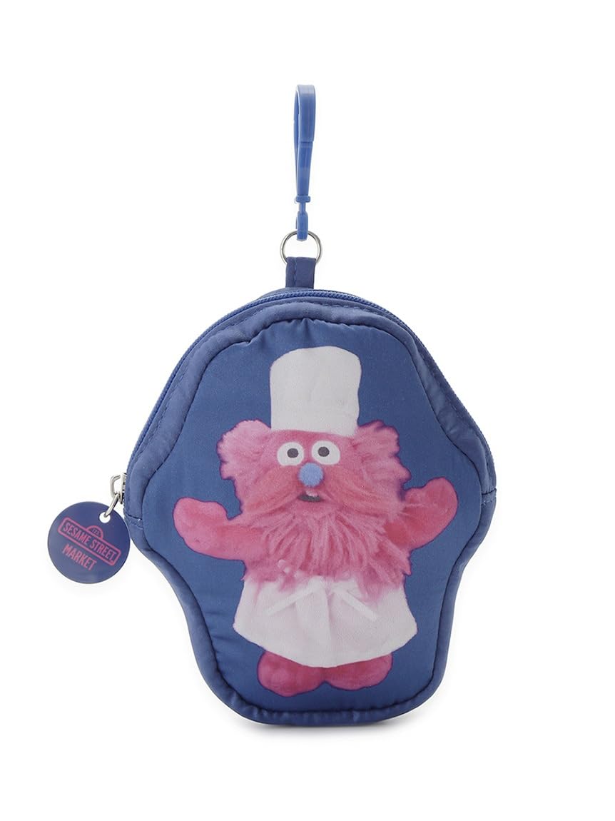 

Sesame Street Market HAPPY HOLIDAYS Plush Photo Charm Pouch SSMUGB256214 Women s Blue Free Size