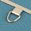 1Pcs Stainless Steel Phone Lanyard Patch Ultra Thin Mobile Phone Tether Pad Clip