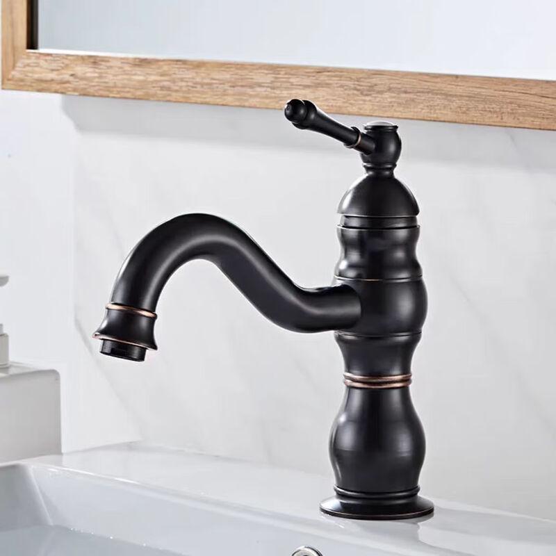 Xuanyong Black Antique Universal Swivel Basin Faucet