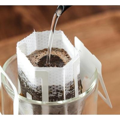 50 Teile/paket Drip Kaffee Filter Tasche Tragbare Hängen Ohr Tasse Kaffee Filter Papier Home Office Reise Brauen Kaffee & Tee werkzeuge