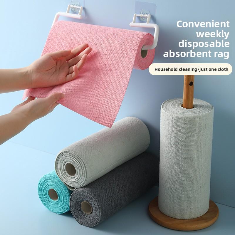 Disposable Hand-tear Cloths Are Easy To Tear Off, Absorb Water and Oil, and Cannot Remove Lint or Dirt