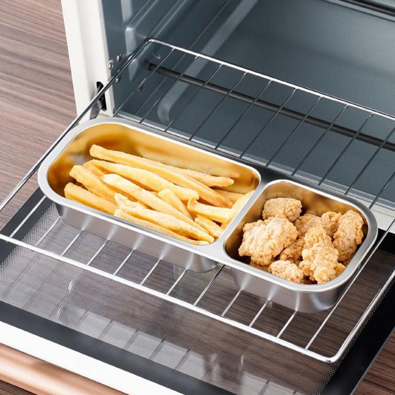 Snack Pack Containers Stackable Reusable Fruit Box With Divider Multi Compartment Leakproof Silicone Sealed Food Storage For