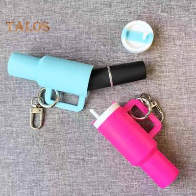 Porte-clés mini gobelet compact et détachable, porte-rouge à lèvres, porte-clés pour sac, clés, portefeuille, accessoire