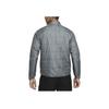Nike Patchwork Stand Collar Casual Sports Long Sleeve Jacket Men Outerwear Smoky-Grey FB7557-084