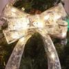 3/2/1m Navidad Christmas Ribbons LED Light Strings Xmas Tree Decoration LED Light Strings Fairy Lights  New for Home