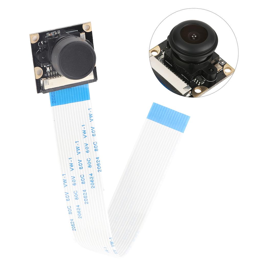 5 Millionen Pixel Nachtsicht 130 Grad Betrachtungswinkel Kameramodulplatine für Raspberry Pi B 32