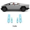Cybertruck 2024+ TPU Transparent B-Pillar & Rearview Mirror Protective Film