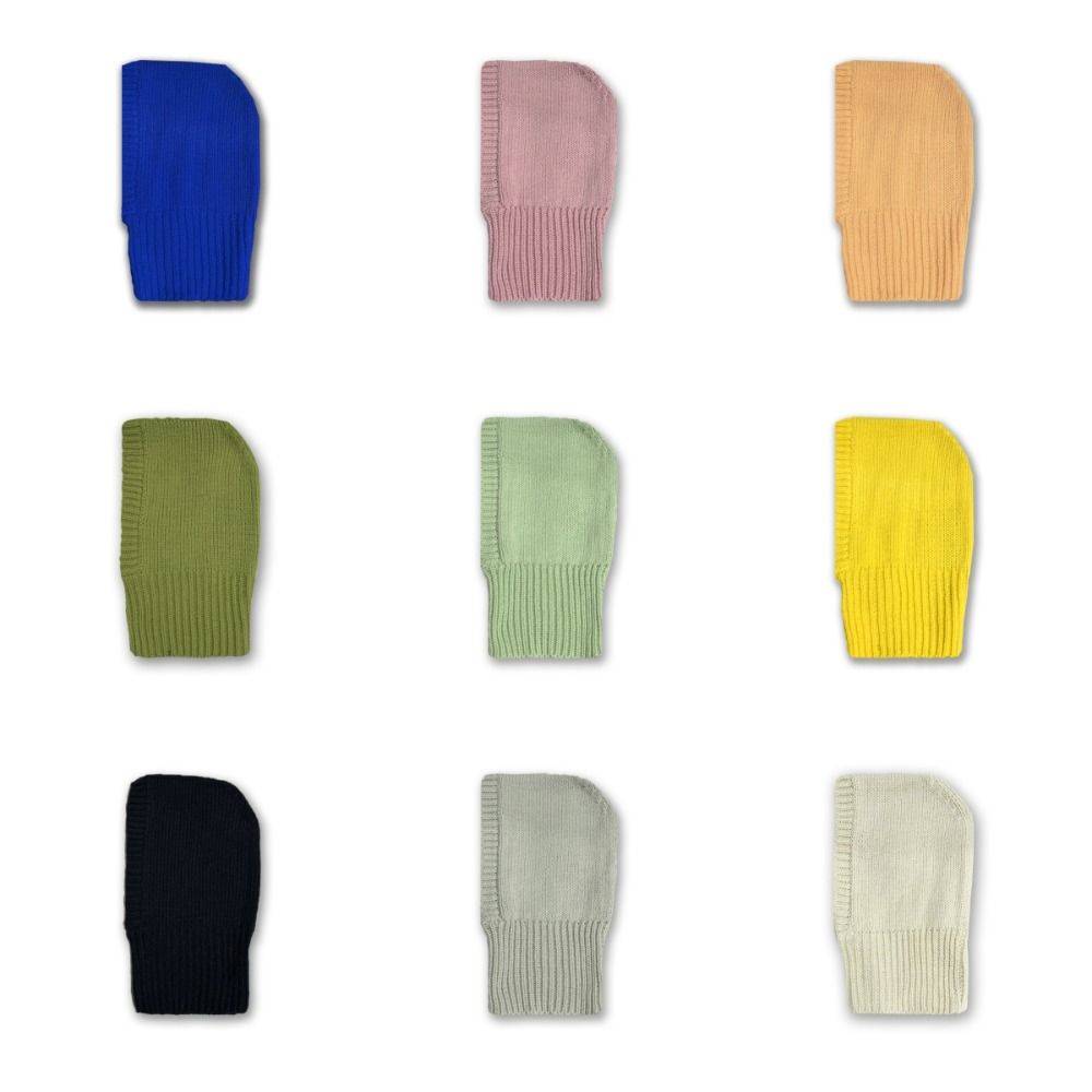 Earmuff Knitted Pullover Cap Warm Winter Neckerchief Cartoon Balaclava Hat  Outdoor
