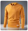[Heavy Milan Cotton] Four In One Button Chinese Style Men's T-shirt Long Sleeve Spring and Autumn