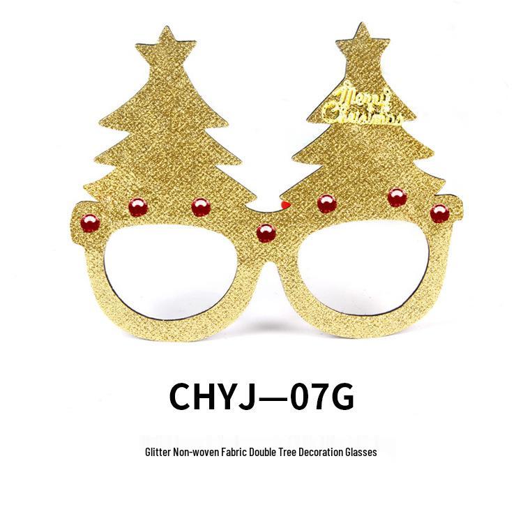 Festive Christmas Eyeglass Frames for Adults & Kids - Creative Holiday Party Accessories & Gifts