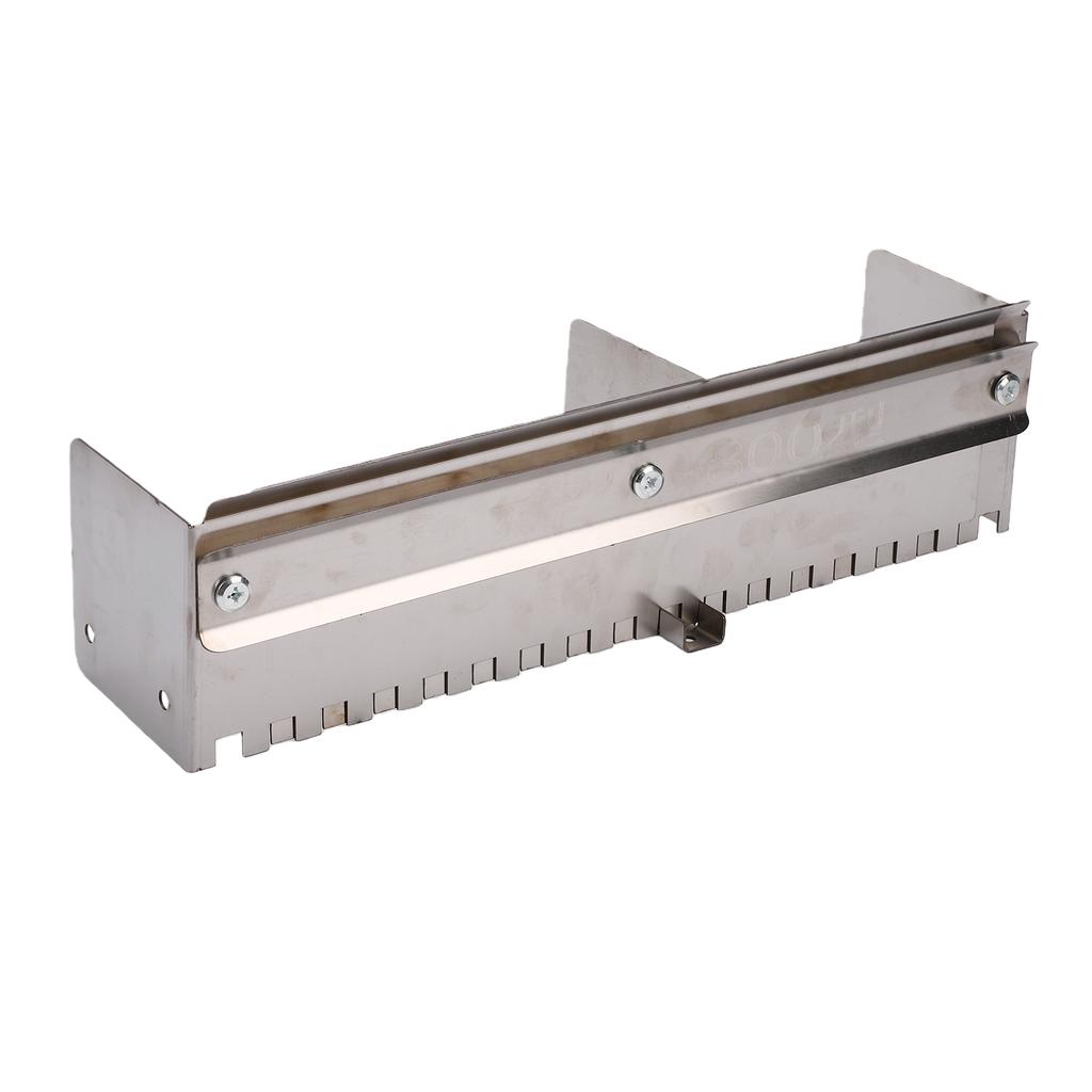 Notched Trowel Mortar Comb 15.75 31.5 Inch Adjustable Stainless Steel Tile Adhesive Spreader for Large Flooring