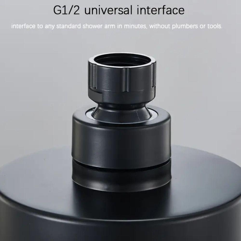 Modern High Pressure Rain Shower Head Anti-Clog Water Saving Bathroom Showerhead Adjustable Spray Shower Head Shower Room