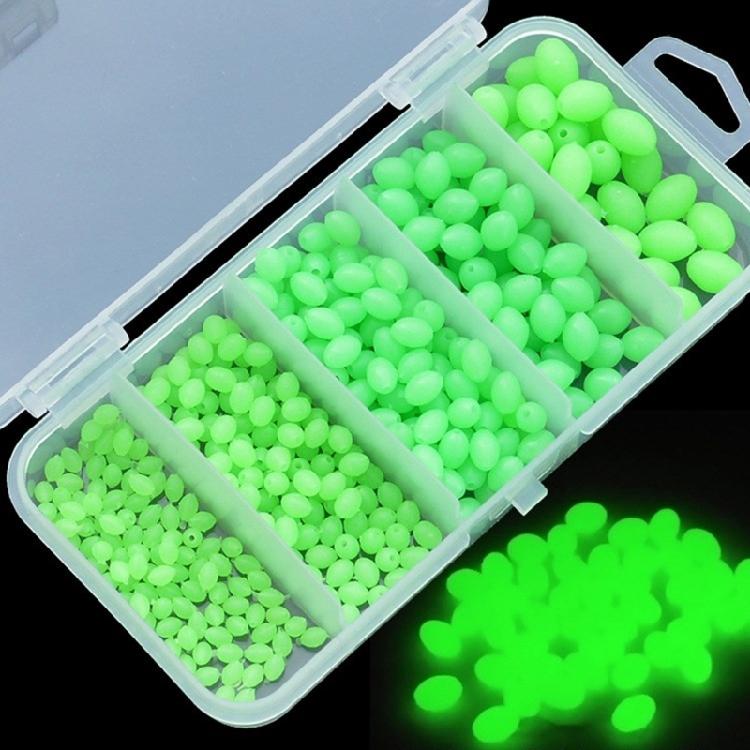 375Pcs Sea Fishing Lures Floating Fishing Tackles Tool Fishing Beads Soft Beads Fishing Eggs Fishing Accessories