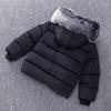 Winter Children's Clothing Kids Thick Hooded Outerwear Baby Boys Girls Jacket Coat Warm Parka Padded Clothes Snow Wear
