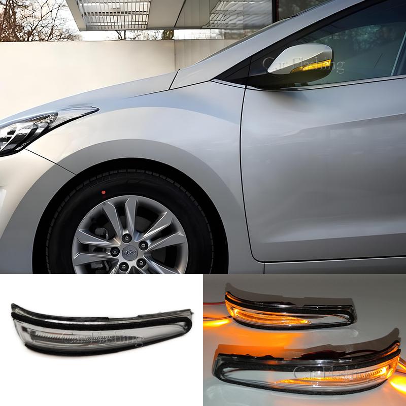 Car LED Rearview Mirror Turn Light Repeater Light For Hyundai I30 Elantra 2012 2013 2014 2015 Indicator Lamp