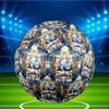 Personalisierter Leo Messi Fußball mit individuellem Namen, Größe 5, für Training & Spiel, für Teams, zum Kicken, Geschenk für Fußballfans