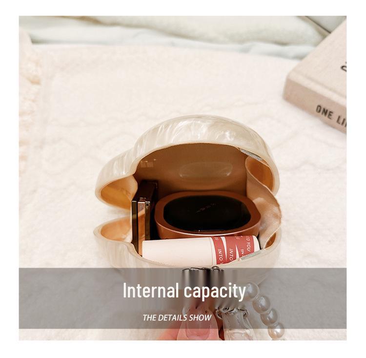 Heart-Shaped Acrylic Evening Crossbody Bag for Women