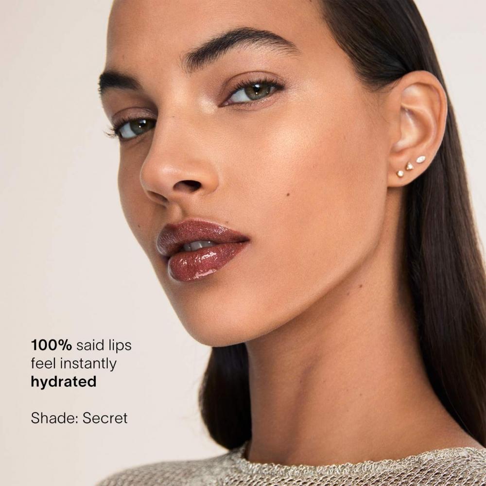 HourGlass Phantom VolumizinG Glossy Lip Balm .05 Oz   1.7 G Invite 80 Rosy Brown With Gold Pearl