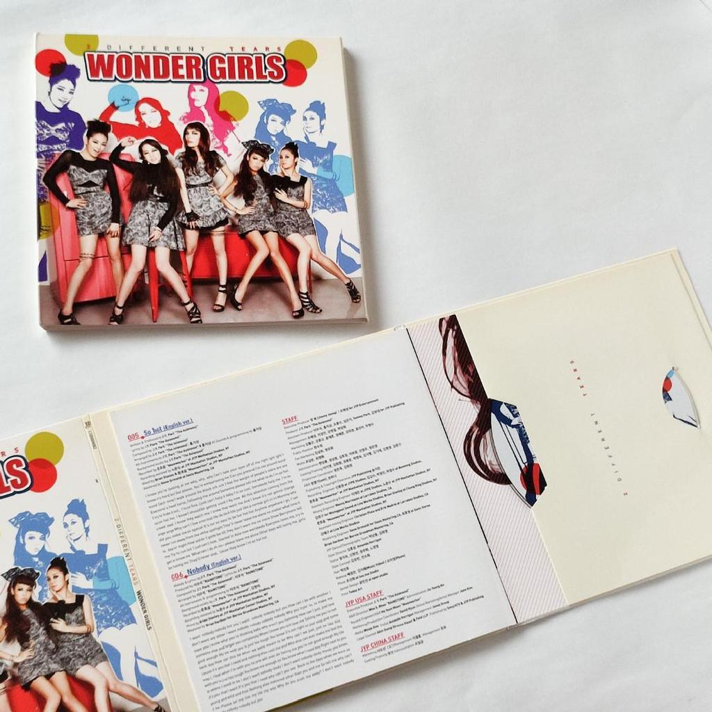 [USED] Wonder Girls - 2 Different Tears (Korean Edition)
