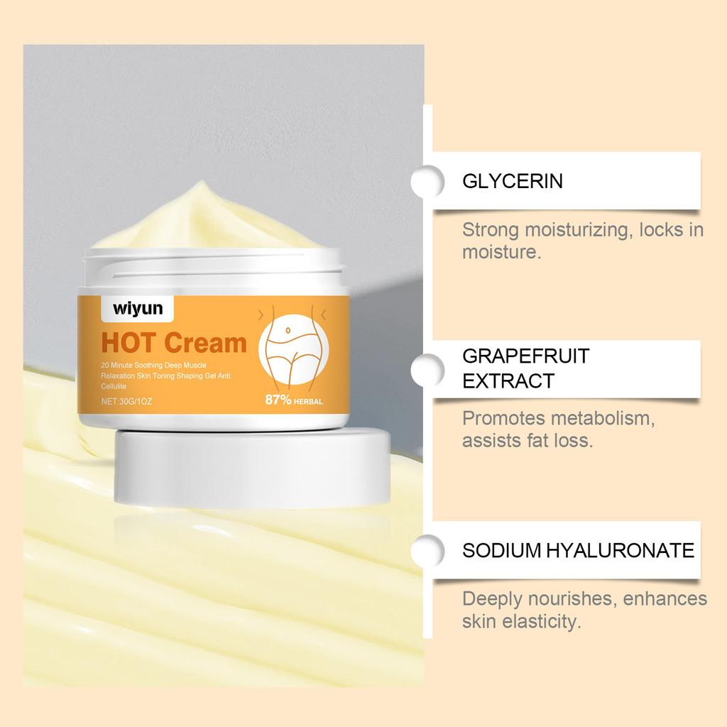 Wiyun Body Care Cream Firming And Smoothing Lotion For All Skin Types 30g