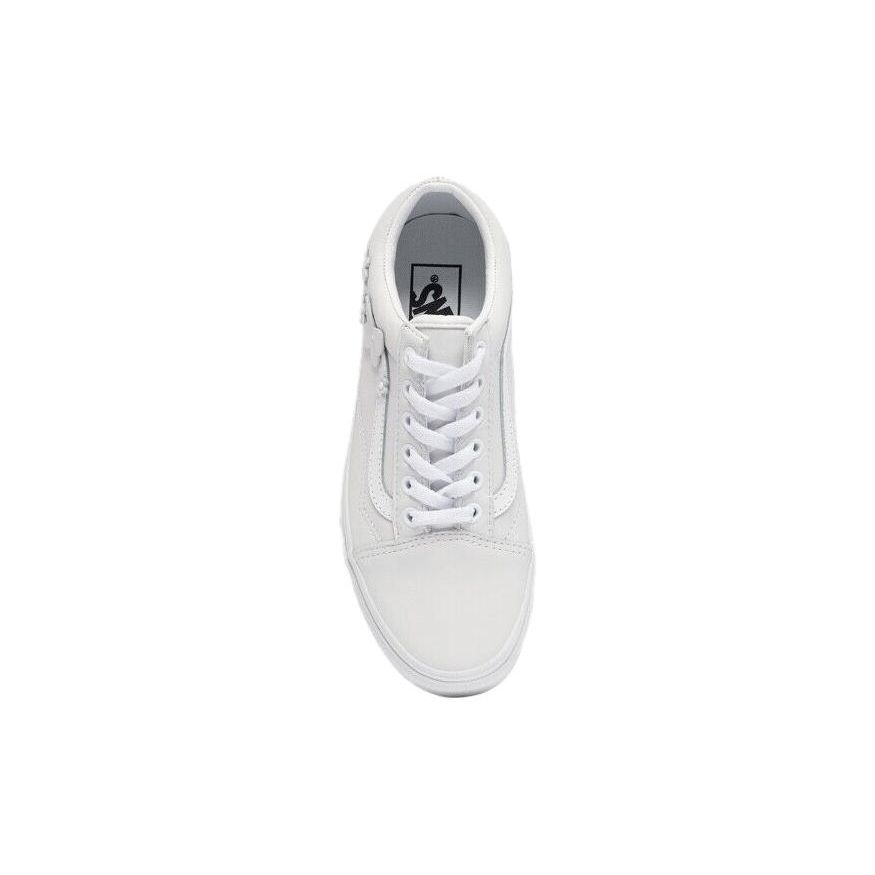 Vans Zapatillas de Skate Old Skool de Caña Baja para Mujer Zapatillas Blancas VN0A5KRFB5Q