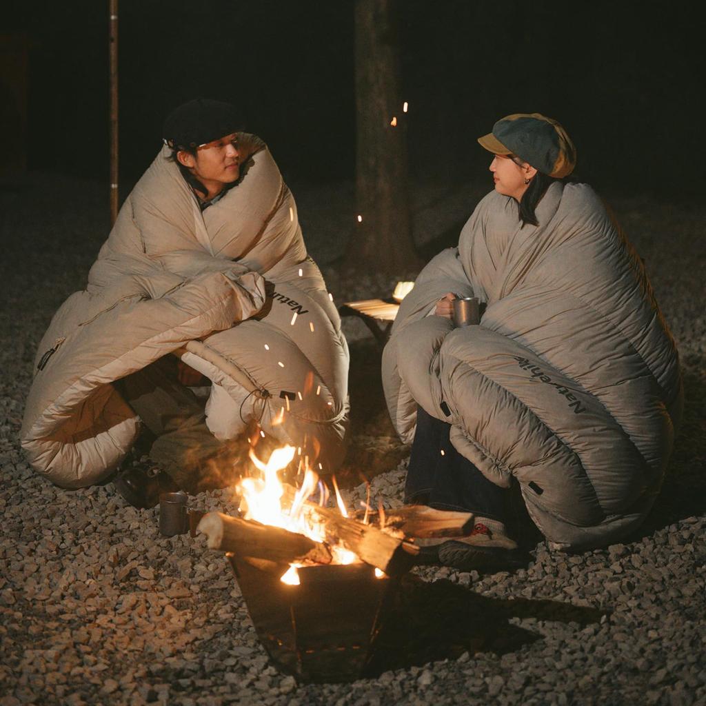 Naturehike Winter Sleeping To Down Sleeping Expandable Outdoor Car Ultra for Emergency and Indoor Use Bag, -5 -16°C, 85% Fill, 4-Way Function