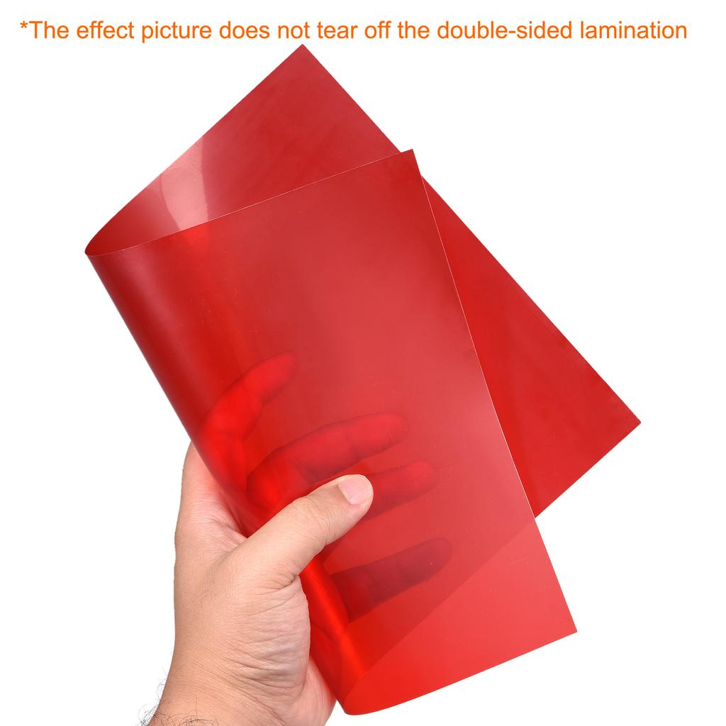 2 Kits Gel Light Filter Transparent Color Correction PVC Sheets 9 Colors