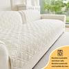 1PC-Sofa Cushion  New Season Universal Simple Anti Slip Seat Cushion Backrest Milk Oil Wind Cover Cloth Sofa Cushion