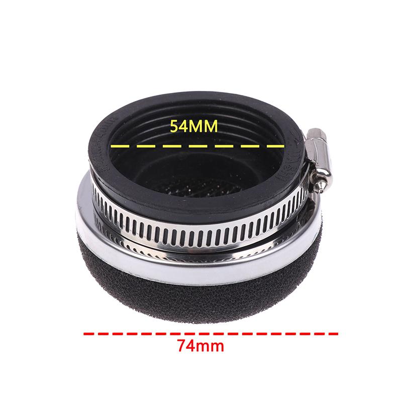 1 bucată 35/38/42/45/48/54/60mm motocicletă cu spumă dreaptă filtru de aer de curățare burete pentru motor în 2 timpi motociclete de buzunar moto scuter