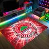 Southampton Football Design Crystal Velvet Carpet Cozy Non?Slip Printed Rug For Bedroom Living Room Entrance