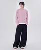 GLW Essential Round Neck Crop Knit Pink