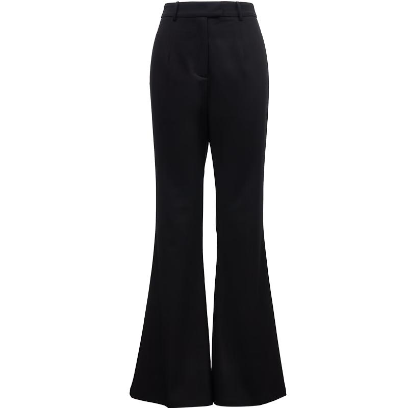 VEROMODA Women's High-Waisted Flared Lyocell Blend Casual Pants