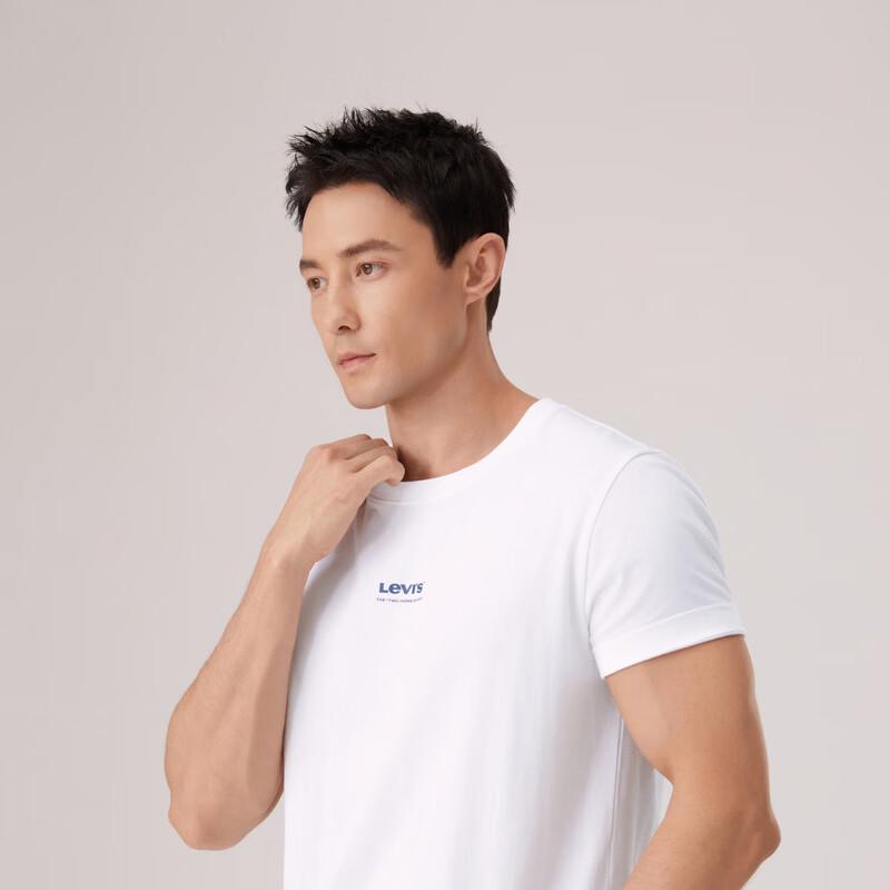 Levi's Unisex American Classic Logo Print Loose Fit Crew Neck T-Shirt