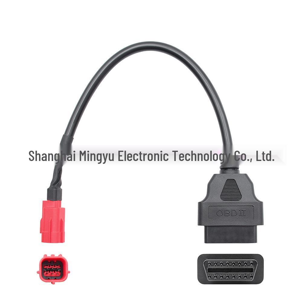 Honda Motorcycle OBD 16-Pin To 6-Pin Adapter Cable